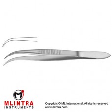 Splinter Forcep Curved - Smooth Jaws Stainless Steel, 12.5 cm - 5"
